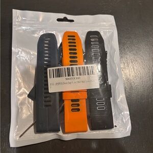 Source Unknown Smartwatch Bands - Black, Orange, Gray
